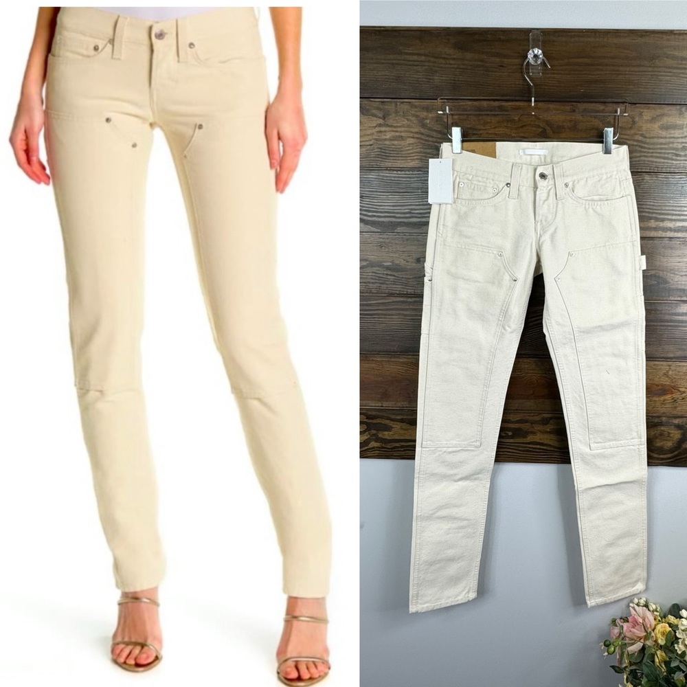 Helmut Lang Masc Lo Utility Natural jeans made in Italy